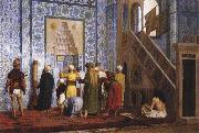Jean - Leon Gerome The Blue Mosque France oil painting artist
